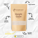 Grow Height – 100% Natural & Organic Growth Powder to Grow Taller